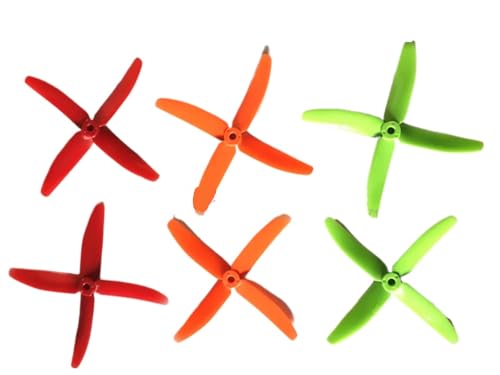 JGHFReW 50 Paare 100pcs 5040 5 Zoll 4 Propeller CW CCW Kompatibel mit DIY Racing Drone kompatibel mit 210 QAV R220 Quadcopter(Multi) von JGHFReW