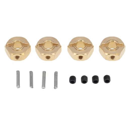 JGHFReW 6mm Messing 12mm Sechskantrad -Hub erweiterter Adapter Kompatibel mit 1 10 RC Crawler Car kompatibel mit III CC01 10 Gen8 Modelle JGHFReW 6mm Messing 12mm Sechskantrad -Hub erweiterter Adapter Kompatibel mit 1 10 RC Crawler Car kompatibel mit III CC01 10 Gen8 Modelle von JGHFReW