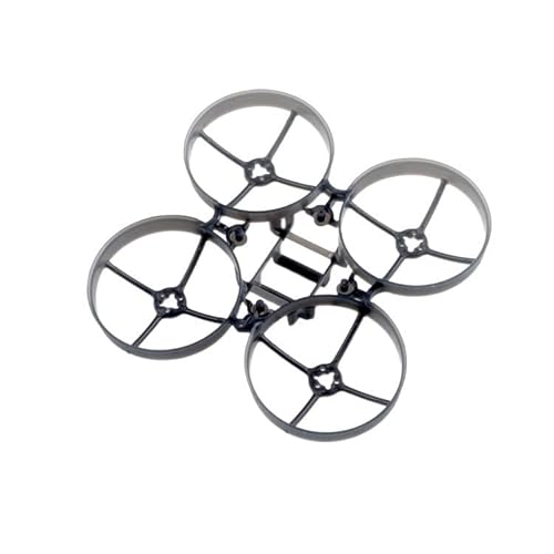 JGHFReW 75 mm Mobula7 V4 Whoop Frame Update Version kompatibel mit niedriger Position Mount NO Block USB FC Compatible Design(1PCS Black) von JGHFReW