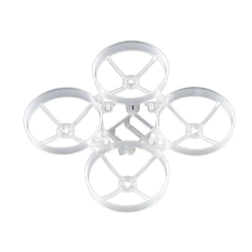 JGHFReW 75 mm Mobula7 V4 Whoop Frame Update Version kompatibel mit niedriger Position Mount NO Block USB FC Compatible Design(1PCS White) von JGHFReW