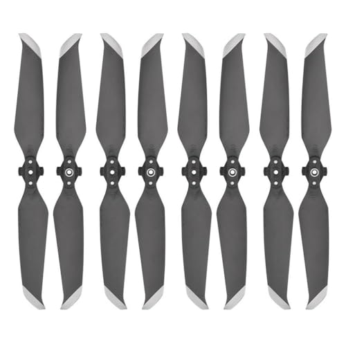 JGHFReW 8PCS Low Noise Propeller Kompatibel Mit Air 2 Und Air 2S Quick Release Flügel Fans Zubehör Kompatibel mit Drohnen(Silver) von JGHFReW