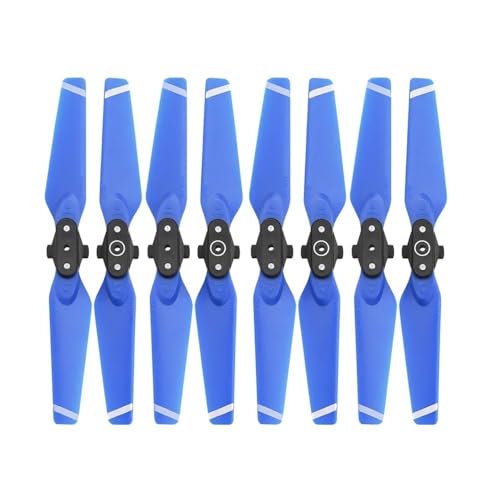 JGHFReW 8Pack Schnellverkaufsfalt -Propeller Ersatz für Drohnenmodelle 4730 4732S 4730f Kompatible Ersatzteilezubehör(Blue) von JGHFReW