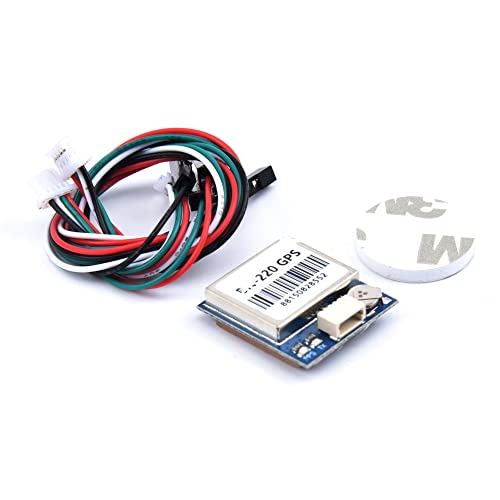 JGHFReW BN-220 Dual GPS-Modul 3. 6 V bis 5. 0V TTL GNSS -Glonass -kompatibel mit Flugsteuerungsrahmen wie NI F3 F4 und ähnlichen Kits(3PCS BN-220 GPS) von JGHFReW