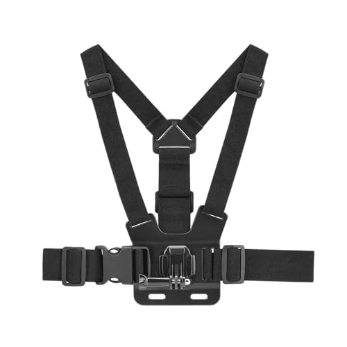 JGHFReW Brustgurt-Befestigungsgürtel Kompatibel mit Action-Kameras, universeller Gurt Kompatibel mit POV-Video und Fotografie, kompatibel mit Hero-Serie und Anderen Modellen(Chest Strap) von JGHFReW