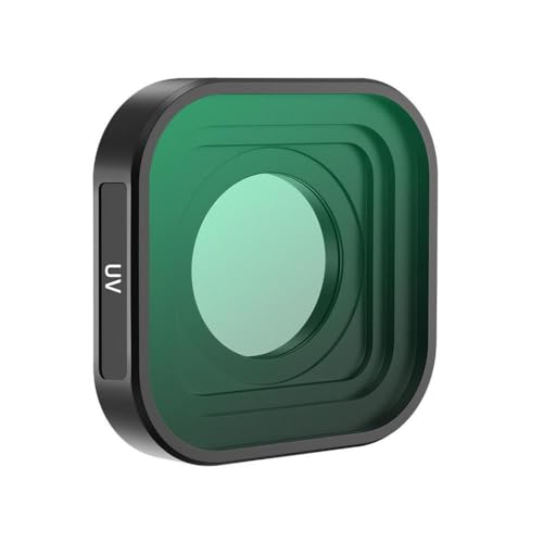 JGHFReW CPL ND-Objektivfilter, kompatibel mit Hero 13 12 11 10 9 Action-Kameras, optisches Glas, Aluminiumrahmen, Zubehör(1PCS UV) von JGHFReW