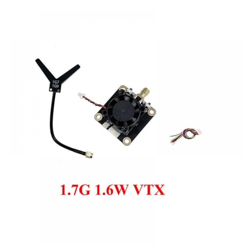 JGHFReW Drahtloses Video-Sender-Empfänger-Modul 1,7 G 1,9 G 8 CH FPV PAL NTSC Kompatibel mit FPV-Brillen, kompatibel mit verschiedenen Marken(1.7G 1.6W VTX) von JGHFReW