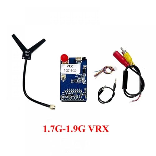 JGHFReW Drahtloses Video-Sender-Empfänger-Modul 1,7 G 1,9 G 8 CH FPV PAL NTSC Kompatibel mit FPV-Brillen, kompatibel mit verschiedenen Marken(1.7G 1.9G VXR) von JGHFReW