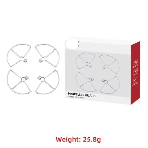 JGHFReW Drohnen-Propellerschutz, kompatibel mit 4K 2 SE, Schnellverschluss-Schutzringkäfig-Zubehör(Propeller Guard A) von JGHFReW