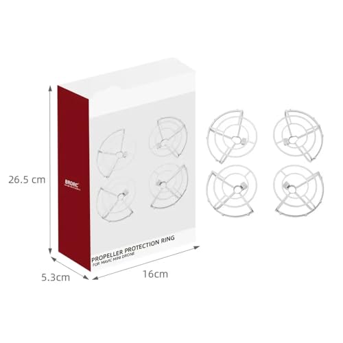 JGHFReW Drohnen-Propellerschutz, kompatibel mit 4K 2 SE, Schnellverschluss-Schutzringkäfig-Zubehör(Propeller Guard B) von JGHFReW