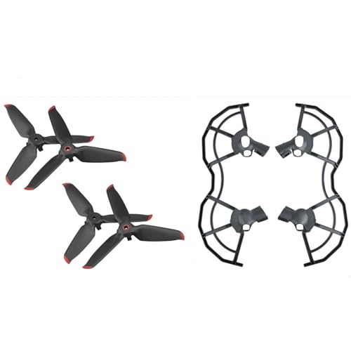 JGHFReW Drone Protective Ring Guard Schnellfreisetzungsprotektor kompatibel mit den meisten Drohnenzubehör(2 IN 1 B) von JGHFReW