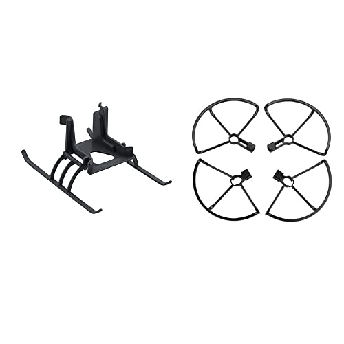 JGHFReW Faltbarer verlängerter Fahrwerk mit Wache für F11S 4K Pro Drone kompatibel mit F11S 4K Pro RC Quadcopter Accessoire(Set A) von JGHFReW