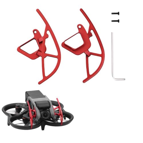 JGHFReW Kameraobjektivschutz Kompatibel mit Avata Drone Combo Kollisionsschutz Aluminium Zubehör(B Gimbal Bumper) von JGHFReW