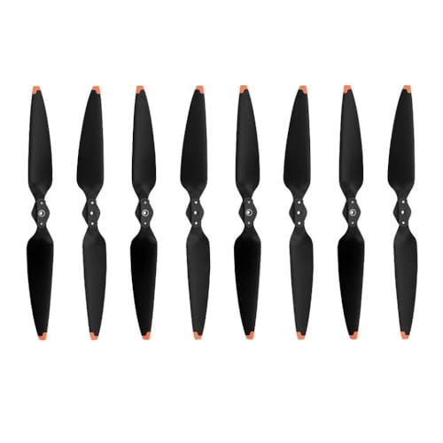 JGHFReW Leichter Propeller-Ersatz Kompatibel mit Air 3S Drohnen-kompatibles Schnellspannzubehör, Flügelventilatoren, Ersatzteile(4 Pairs Orange) von JGHFReW