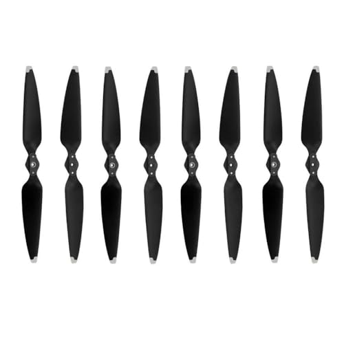 JGHFReW Leichter Propeller-Ersatz Kompatibel mit Air 3S Drohnen-kompatibles Schnellspannzubehör, Flügelventilatoren, Ersatzteile(4 Pairs Silvery) von JGHFReW