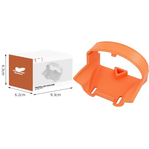 JGHFReW Propellerhalter Kompatibel mit 3 Pro kompatibler Stabilisator Requisiten Schutzband Halterung Schutz Drohnenzubehör von(Type A Orange) von JGHFReW