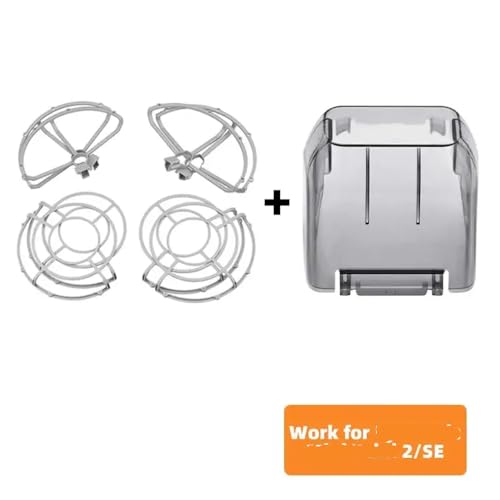 JGHFReW Propellerschutz-Zubehör Kompatibel mit Drohnen, einschließlich Schnellverschluss-Schutzring Kompatibel mit kompatible Lüfter und(Set D) von JGHFReW
