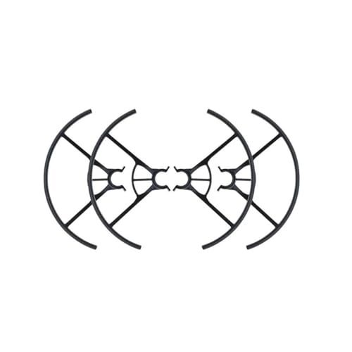 JGHFReW RC Drohne Propeller Guard Protector Deckungszubehör kompatibel mit verschiedenen Modellen Red Black Modellnummer(Black) von JGHFReW