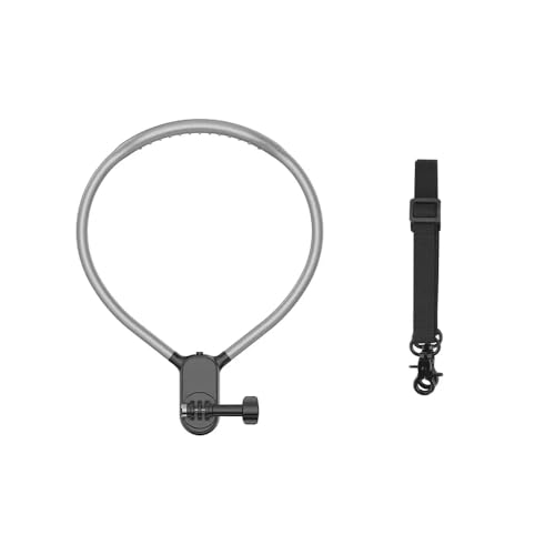 JGHFReW Universelle Halshalterung Kompatibel mit Action-Kameras und 360-Kameras(No Phone Clip) von JGHFReW
