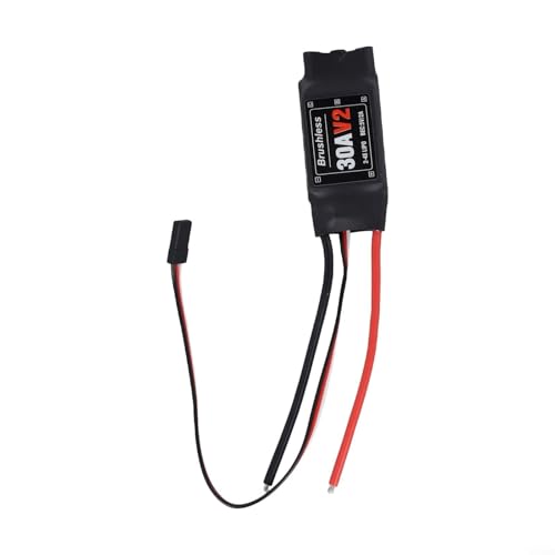 JGmotorfi Für RC Quadcopter Brushless ESC 30A mit 5V2A UBEC Smooth Control und einstellbaren Reaktionseinstellungen (B) von JGmotorfi