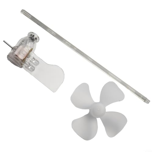 JGmotorfi Miniatur-Windkraftgenerator, Lehrmodell, 360 Grad drehbar, Lernwerkzeug mit Lichtanzeige, Physik, Lerngerät von JGmotorfi