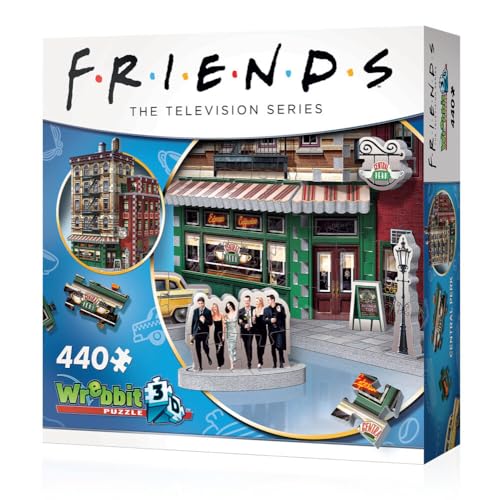 Wrebbit3D, Friends: Central Perk Café (440pc), 3D Puzzle, Ages 14+ von Wrebbit