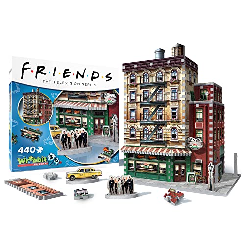 Wrebbit3D, Friends: Central Perk Café (440pc), 3D Puzzle, Ages 14+ von Wrebbit