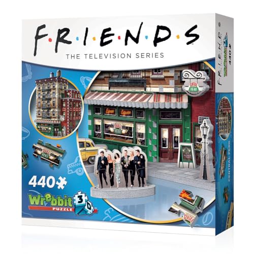 Wrebbit3D, Friends: Central Perk Café (440pc), 3D Puzzle, Ages 14+ von Wrebbit 3D