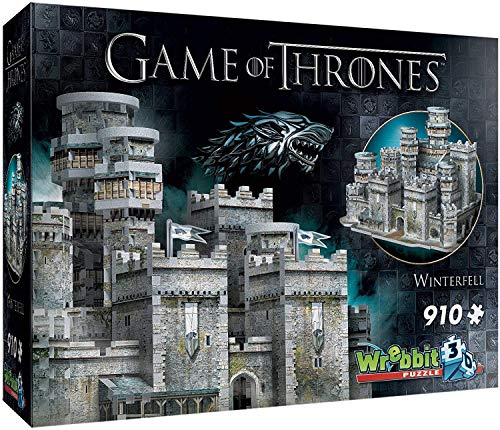 Wrebbit3D, Game of Thrones: Winterfell (910pc), 3D Puzzle, Ages 14+ von Wrebbit