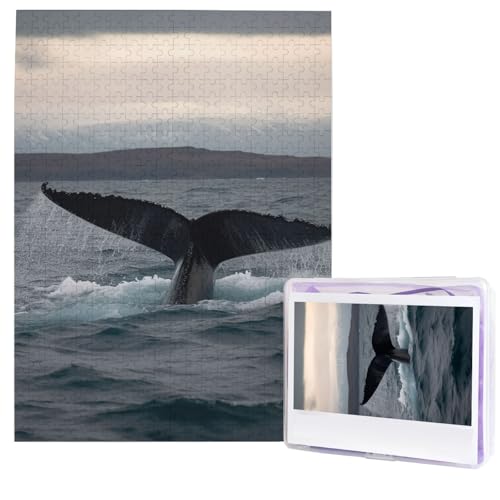 Buckelwalschwanz-Puzzle, 500 Teile, Holzpuzzle, personalisiertes Fotopuzzle für Erwachsene, Bildpuzzles, Hochzeitspuzzle für Geburtstag, Valentinstag, Jahrestag Buckelwalschwanz-Puzzle, 500 Teile, Holzpuzzle, personalisiertes Fotopuzzle für Erwachsene, Bildpuzzles, Hochzeitspuzzle für Geburtstag, Valentinstag, Jahrestag von JHLMN