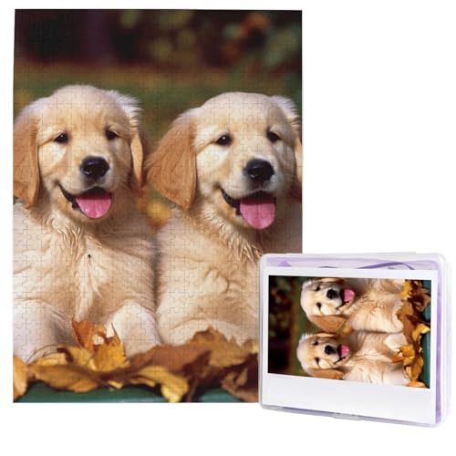 Golden Retriever Hunde Welpen Haustiere Puzzle 500 Teile Holzpuzzle Personalisiertes Fotopuzzle für Erwachsene Bilderpuzzles Hochzeit Puzzle für Geburtstag Valentinstag Jahrestag Golden Retriever Hunde Welpen Haustiere Puzzle 500 Teile Holzpuzzle Personalisiertes Fotopuzzle für Erwachsene Bilderpuzzles Hochzeit Puzzle für Geburtstag Valentinstag Jahrestag von JHLMN