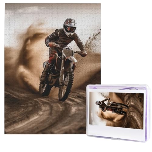 Motocross-Puzzle, 500 Teile, Holzpuzzle, personalisiertes Fotopuzzle für Erwachsene, Bildpuzzles, Hochzeitspuzzle für Geburtstag, Valentinstag, Jahrestag Motocross-Puzzle, 500 Teile, Holzpuzzle, personalisiertes Fotopuzzle für Erwachsene, Bildpuzzles, Hochzeitspuzzle für Geburtstag, Valentinstag, Jahrestag von JHLMN