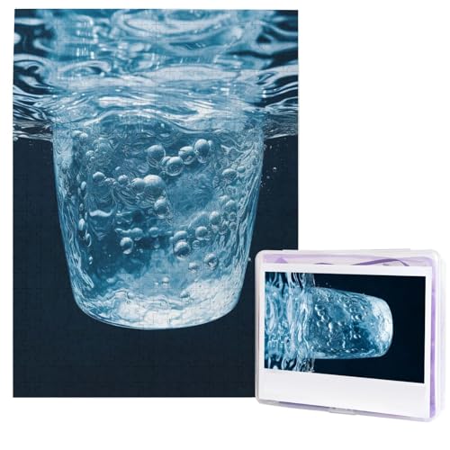 Wasser-Puzzle, 500 Teile, Holzpuzzle, personalisiertes Fotopuzzle für Erwachsene, Bildpuzzle, Hochzeitspuzzle für Geburtstag, Valentinstag, Jahrestag Wasser-Puzzle, 500 Teile, Holzpuzzle, personalisiertes Fotopuzzle für Erwachsene, Bildpuzzle, Hochzeitspuzzle für Geburtstag, Valentinstag, Jahrestag von JHLMN