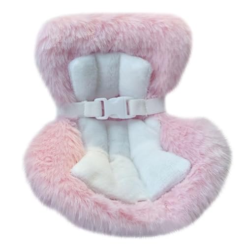 Car Decorations, Car Seat for Dolls with Soft Furry Cushion, Have a Seat Clips onto Car Air Vent, Includes Seat Leg for Desktop Display for Fans and Doll Collectors (pink) von JIABAOZ