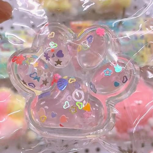 JIABAOZ Katzenpfoten Klebriges Quetschspielzeug Groß Ohne Plüsch, Cat Squishy Quetschspielzeug, Katzenpfoten,Katzenpfoten Quetsch Spielzeug, Spielzeug Zum Thema Weihnachten (J) von JIABAOZ