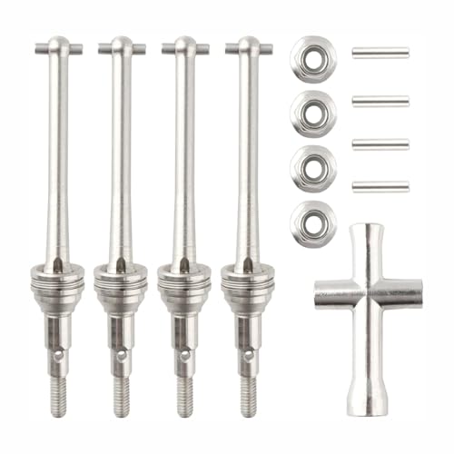 16410S Vorne und Hinten Metall Antriebswelle CVD Kit für MJX H16E H16P H16GT H16DR H16BM H16PL JC16EP HP161S H17 16208 16210 16207 RC Fernbedienung Auto Upgrade Zubehör 16410S Vorne und Hinten Metall Antriebswelle CVD Kit für MJX H16E H16P H16GT H16DR H16BM H16PL JC16EP HP161S H17 16208 16210 16207 RC Fernbedienung Auto Upgrade Zubehör von JIAFANRC