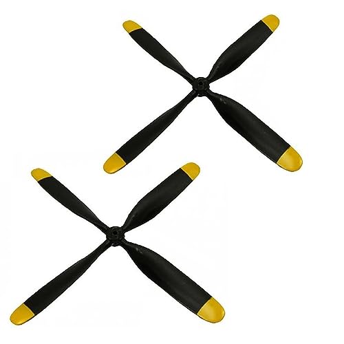 JIAFANRC Propeller P7680109 für Volantex RC Flugzeug 768-1 Mustang P51D 750 mm Warbird Teile, 2 Stück JIAFANRC Propeller P7680109 für Volantex RC Flugzeug 768-1 Mustang P51D 750 mm Warbird Teile, 2 Stück von JIAFANRC
