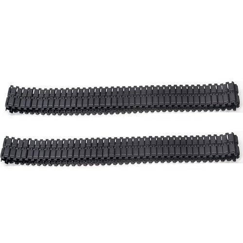 Kunststoff-Track-Set für HL Henglong 3889 1:16 RC Panzer Deutscher Leopard 2A6, Kunststoffbahn 2 Sets Kunststoff-Track-Set für HL Henglong 3889 1:16 RC Panzer Deutscher Leopard 2A6, Kunststoffbahn 2 Sets von JIAFANRC