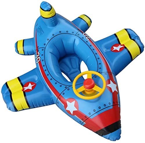 Baby Schwimmring, Kleinkinder Schwimmsitz, Automobil Schwimmring, Baby Schwimmhilfe mit Lenkrad-Griff, Kinder Schwimmreifen, Baby Schwimmn Schwimmtrainer, Kinderboot für Kinder von 1-5 Jahre alt von JIAHG