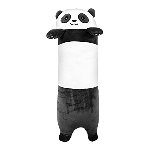 JIAHG Niedlich Plüschtier Plüschspielzeug Lange Panda Kissen Wurfkissen Schlafkissen weicher Kuscheltiere Stofftiere Puppe Körperkissen Sofakissen Geschenke für Kinder von JIAHG