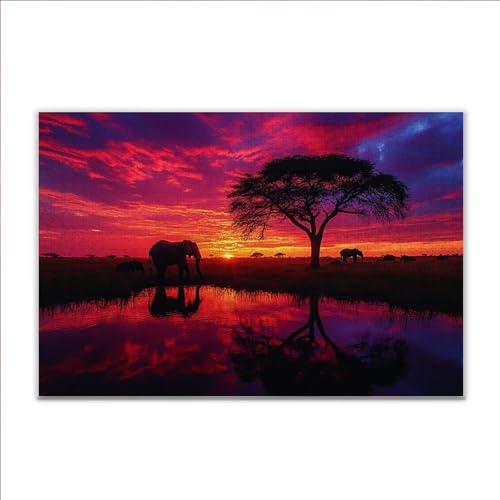 Puzzle 1000 Teile Elefant Baum Puzzle Erwachsene Anspruchsvoll, Klassische Holzpuzzle Erwachsene, Puzzlespiele für Die Ganze Familie, Wooden Jigsaw Puzzel ab 14 Jahre für Junge Mädchen Geschenke I-9 Puzzle 1000 Teile Elefant Baum Puzzle Erwachsene Anspruchsvoll, Klassische Holzpuzzle Erwachsene, Puzzlespiele für Die Ganze Familie, Wooden Jigsaw Puzzel ab 14 Jahre für Junge Mädchen Geschenke I-9 von JIANFREY