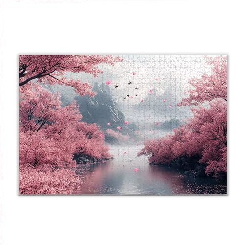 Puzzle 1000 Teile Frühling Landschaft Puzzle Erwachsene Anspruchsvoll, Klassische Holzpuzzle Erwachsene, Puzzlespiele für Die Ganze Familie, Wooden Jigsaw Puzzel ab 14 Jahre für Junge Mädchen H-5 Puzzle 1000 Teile Frühling Landschaft Puzzle Erwachsene Anspruchsvoll, Klassische Holzpuzzle Erwachsene, Puzzlespiele für Die Ganze Familie, Wooden Jigsaw Puzzel ab 14 Jahre für Junge Mädchen H-5 von JIANFREY