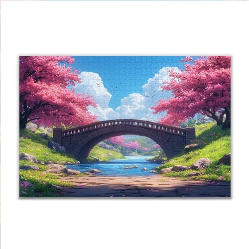 Puzzle 1000 Teile Frühling Landschaft Puzzle Erwachsene Anspruchsvoll, Klassische Holzpuzzle Erwachsene, Puzzlespiele für Die Ganze Familie, Wooden Jigsaw Puzzel ab 14 Jahre für Junge Mädchen H-8 Puzzle 1000 Teile Frühling Landschaft Puzzle Erwachsene Anspruchsvoll, Klassische Holzpuzzle Erwachsene, Puzzlespiele für Die Ganze Familie, Wooden Jigsaw Puzzel ab 14 Jahre für Junge Mädchen H-8 von JIANFREY