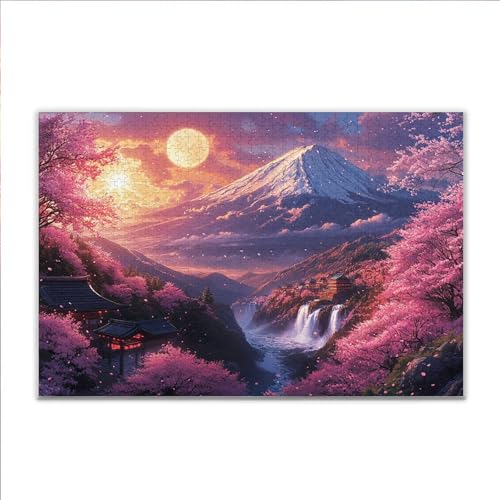 Puzzle 1000 Teile Japan Landschaft Puzzle Erwachsene Anspruchsvoll, Klassische Holzpuzzle Erwachsene, Puzzlespiele für Die Ganze Familie, Jigsaw Puzzel ab 14 Jahre für Junge Mädchen Geschenke A-5 Puzzle 1000 Teile Japan Landschaft Puzzle Erwachsene Anspruchsvoll, Klassische Holzpuzzle Erwachsene, Puzzlespiele für Die Ganze Familie, Jigsaw Puzzel ab 14 Jahre für Junge Mädchen Geschenke A-5 von JIANFREY
