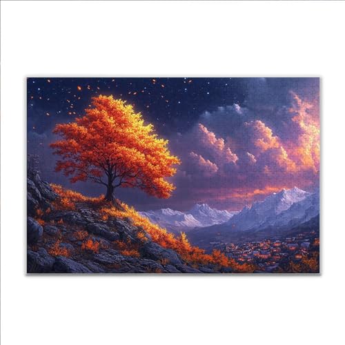 Puzzle 1000 Teile Landschaft Baum Puzzle Erwachsene Anspruchsvoll, Klassische Holzpuzzle Erwachsene, Puzzlespiele für Die Ganze Familie, Jigsaw Puzzel ab 14 Jahre für Junge Mädchen Geschenke W-4 Puzzle 1000 Teile Landschaft Baum Puzzle Erwachsene Anspruchsvoll, Klassische Holzpuzzle Erwachsene, Puzzlespiele für Die Ganze Familie, Jigsaw Puzzel ab 14 Jahre für Junge Mädchen Geschenke W-4 von JIANFREY