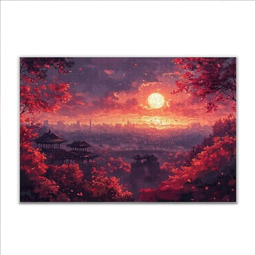 Puzzle 1000 Teile Landschaft Sonnenuntergang Puzzle Erwachsene Anspruchsvoll, Klassische Holzpuzzle Erwachsene, Puzzlespiele für Die Ganze Familie, Jigsaw Puzzel ab 14 Jahre für Junge Mädchen N-7 Puzzle 1000 Teile Landschaft Sonnenuntergang Puzzle Erwachsene Anspruchsvoll, Klassische Holzpuzzle Erwachsene, Puzzlespiele für Die Ganze Familie, Jigsaw Puzzel ab 14 Jahre für Junge Mädchen N-7 von JIANFREY