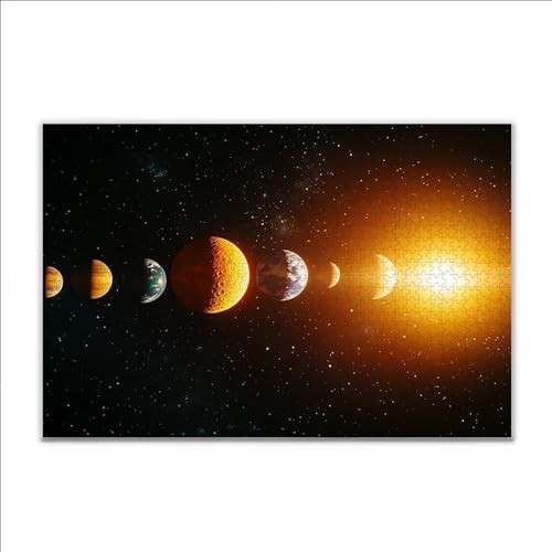 Puzzle 1000 Teile Planet Raum Puzzle Erwachsene Anspruchsvoll, Klassische Holzpuzzle Erwachsene, Puzzlespiele für Die Ganze Familie, Wooden Jigsaw Puzzel ab 14 Jahre für Junge Mädchen Geschenke J-4 Puzzle 1000 Teile Planet Raum Puzzle Erwachsene Anspruchsvoll, Klassische Holzpuzzle Erwachsene, Puzzlespiele für Die Ganze Familie, Wooden Jigsaw Puzzel ab 14 Jahre für Junge Mädchen Geschenke J-4 von JIANFREY