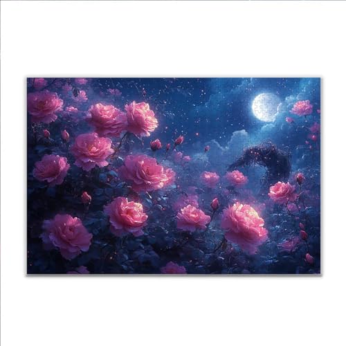 Puzzle 1000 Teile Rosa Blume Puzzle Erwachsene Anspruchsvoll, Klassische Holzpuzzle Erwachsene, Puzzlespiele für Die Ganze Familie, Wooden Jigsaw Puzzel ab 14 Jahre für Junge Mädchen für Geschenke P-7 Puzzle 1000 Teile Rosa Blume Puzzle Erwachsene Anspruchsvoll, Klassische Holzpuzzle Erwachsene, Puzzlespiele für Die Ganze Familie, Wooden Jigsaw Puzzel ab 14 Jahre für Junge Mädchen für Geschenke P-7 von JIANFREY
