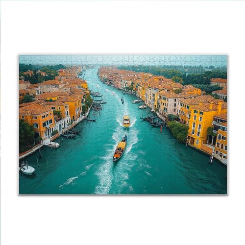 Puzzle 1000 Teile Venedig Stadt Puzzle Erwachsene Anspruchsvoll, Klassische Holzpuzzle Erwachsene, Puzzlespiele für Die Ganze Familie, Wooden Jigsaw Puzzel ab 14 Jahre für Junge Mädchen Geschenke O-3 Puzzle 1000 Teile Venedig Stadt Puzzle Erwachsene Anspruchsvoll, Klassische Holzpuzzle Erwachsene, Puzzlespiele für Die Ganze Familie, Wooden Jigsaw Puzzel ab 14 Jahre für Junge Mädchen Geschenke O-3 von JIANFREY