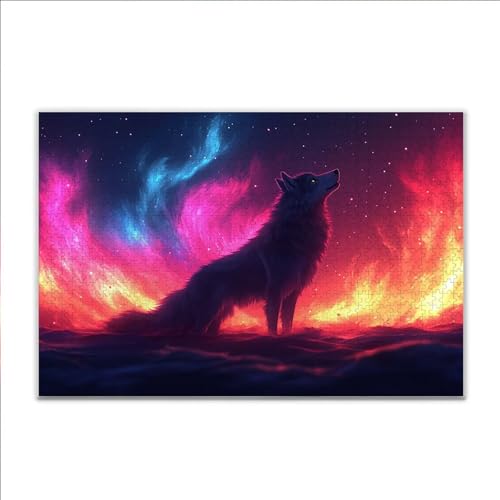 Puzzle 1000 Teile Wolf Tier Puzzle Erwachsene Anspruchsvoll, Klassische Holzpuzzle Erwachsene, Puzzlespiele für Die Ganze Familie, Wooden Jigsaw Puzzel ab 14 Jahre für Junge Mädchen für Geschenke S-7 Puzzle 1000 Teile Wolf Tier Puzzle Erwachsene Anspruchsvoll, Klassische Holzpuzzle Erwachsene, Puzzlespiele für Die Ganze Familie, Wooden Jigsaw Puzzel ab 14 Jahre für Junge Mädchen für Geschenke S-7 von JIANFREY