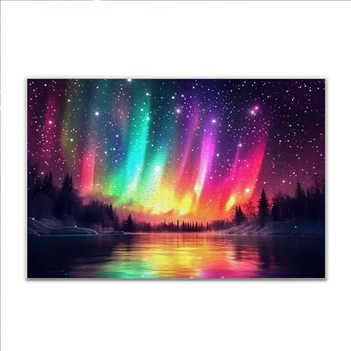 Puzzle 2000 Teile Nordlicht Ozean Puzzle Erwachsene Anspruchsvoll, Klassische Holzpuzzle Erwachsene, Puzzlespiele für Die Ganze Familie, Jigsaw Puzzel ab 14 Jahre für Junge Mädchen Geschenke W-01 Puzzle 2000 Teile Nordlicht Ozean Puzzle Erwachsene Anspruchsvoll, Klassische Holzpuzzle Erwachsene, Puzzlespiele für Die Ganze Familie, Jigsaw Puzzel ab 14 Jahre für Junge Mädchen Geschenke W-01 von JIANFREY
